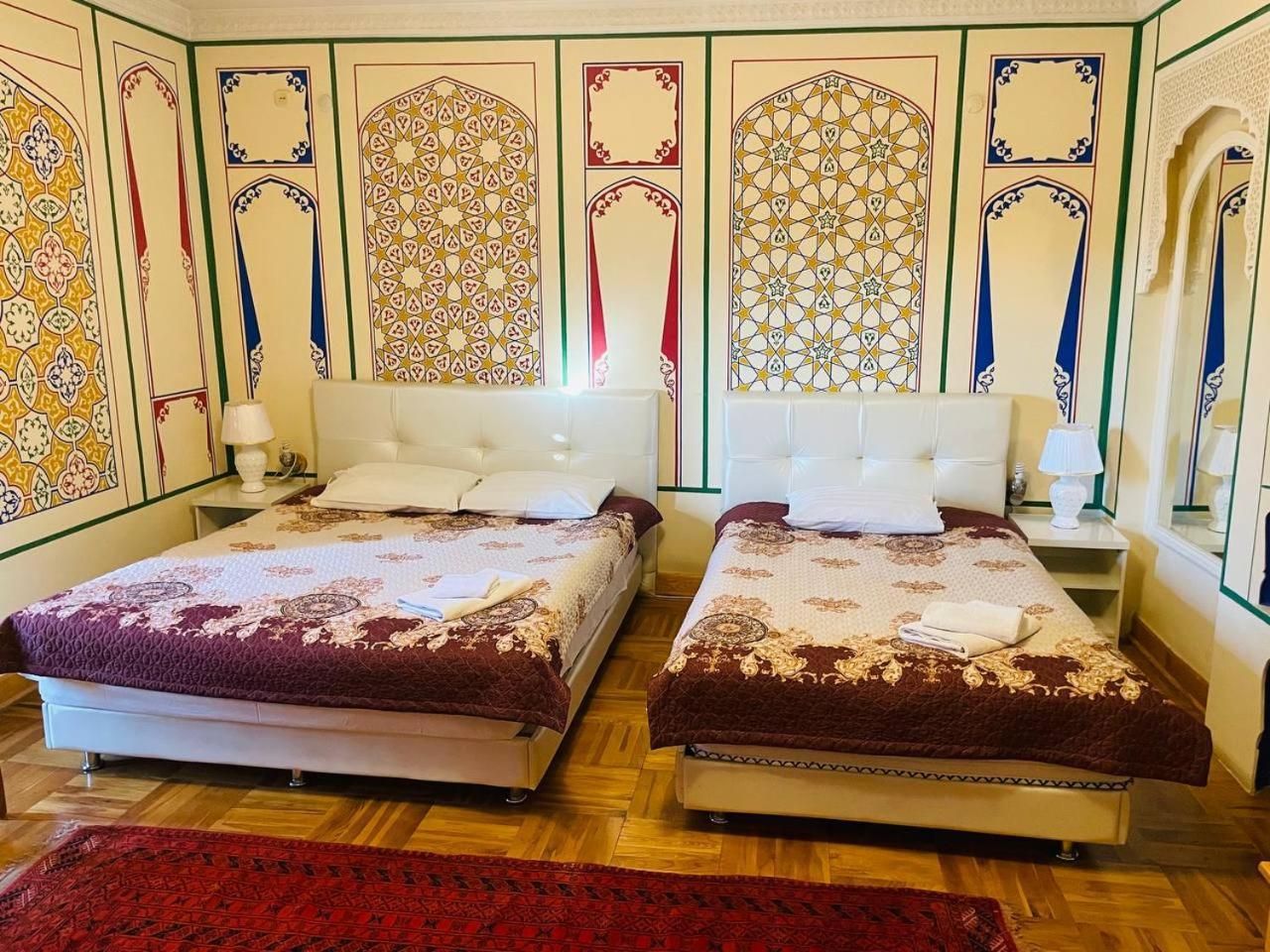 Chorminor Heritage 1 Min To Bukhara Old Town Hotell Eksteriør bilde