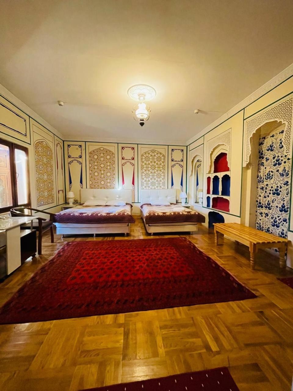 Chorminor Heritage 1 Min To Bukhara Old Town Hotell Eksteriør bilde